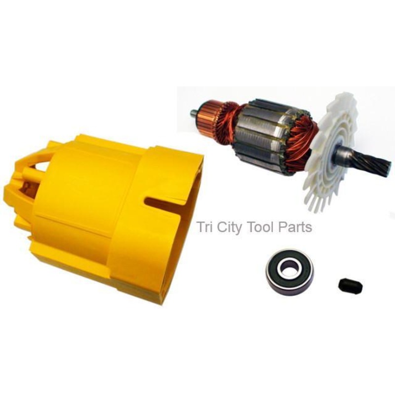 5140021-93 Dewalt Miter Saw Motor Armature Kit , DW705 Types 4A thru Type 7