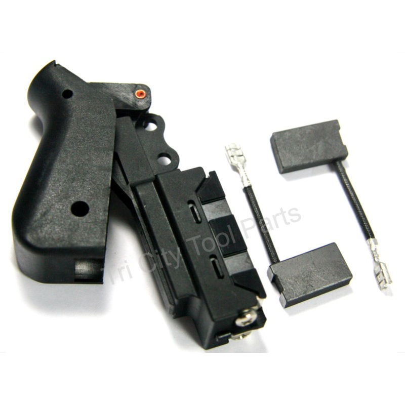 DEWALT DW708 Type 4 Miter Saw Switch & Brush Set Kit   Replaces 153609-00 & 381028-02