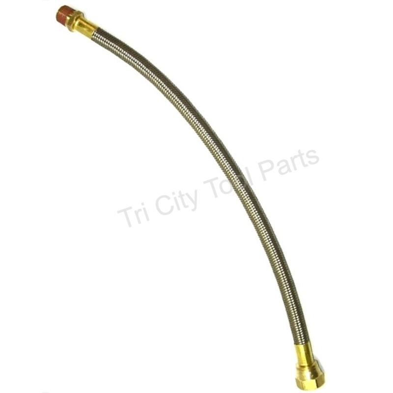 ST186600AV S.S. Braided Tube Campbell Hausfeld Air Compressor Air Discharge Tube