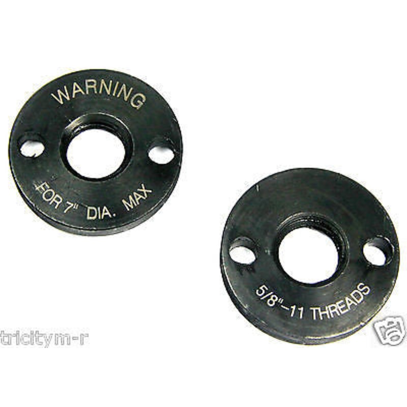 Grinder Backing Flange and Lock Nut Set  5/8-11 Replaces Makita 224399-1 & 193465-4