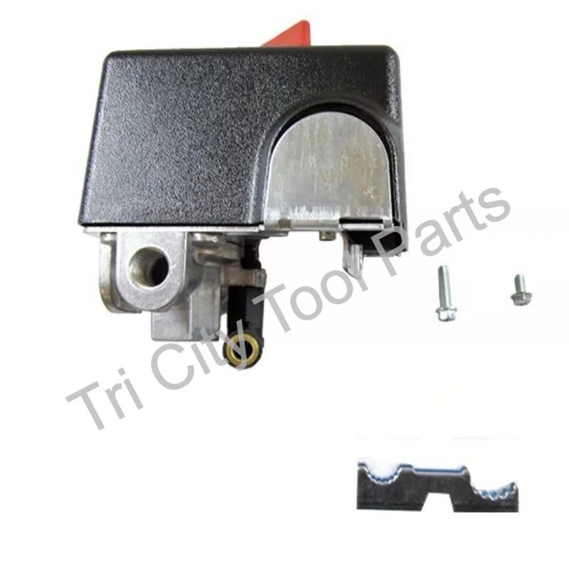 CW210400SJ  Air Compressor Pressure Switch Kit  125/100 PSI