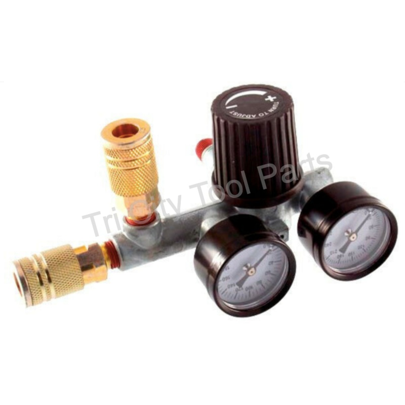 N082939SV Porter Cable Air Compressor Regulator Manifold  C2002 T5 – T9 N021824