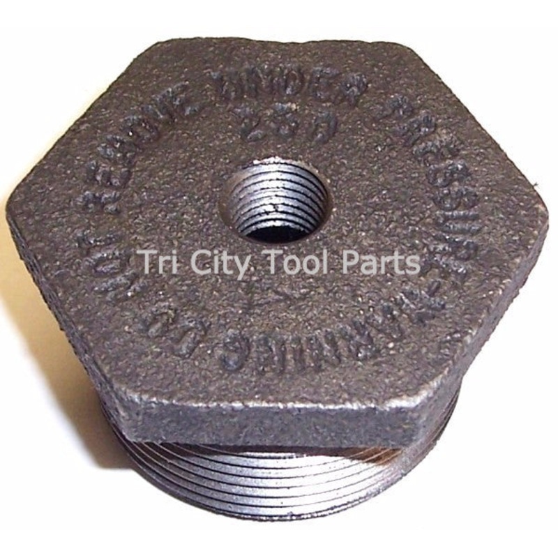 5140119-07 Air Compressor Tank Bushing  1-1/2 X 1/4  DeWALT / Porter Cable