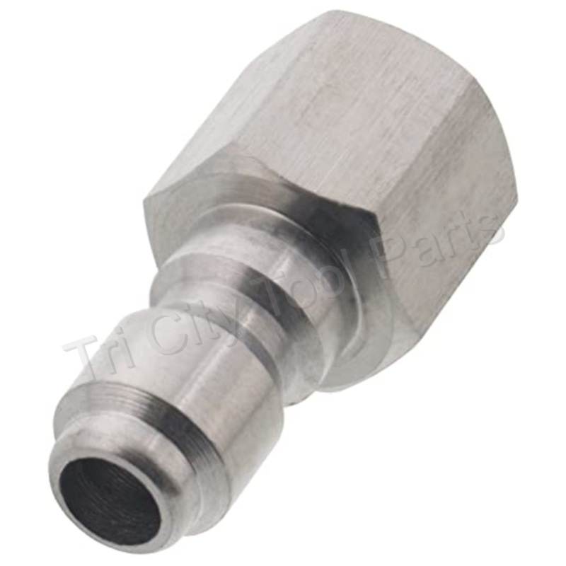 PRESSURE WASHER 3/8 QUICK COUPLER DISCONNECT PLUG , 3/8 NPT FEMALE