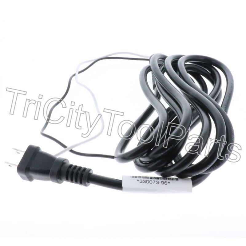 330073-96 Cord Set  Black & Decker  18/2 X 8FT Molded Cord Set