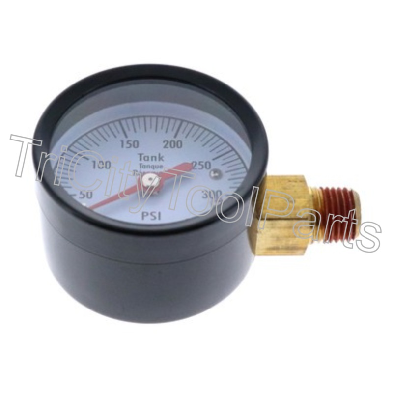AB-9052233 DeWalt  Gauge  2 375psi 1/4 NPT Offset Side Mount  Tank Gauge