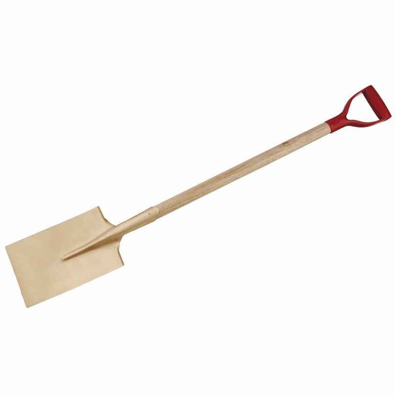 Carltsoe Safety CS Unitec Ex1007-180B Copper Beryllium Non-Sparking, Non-Magnetic, Corrosion Resistant Edging Spade with D-Grip