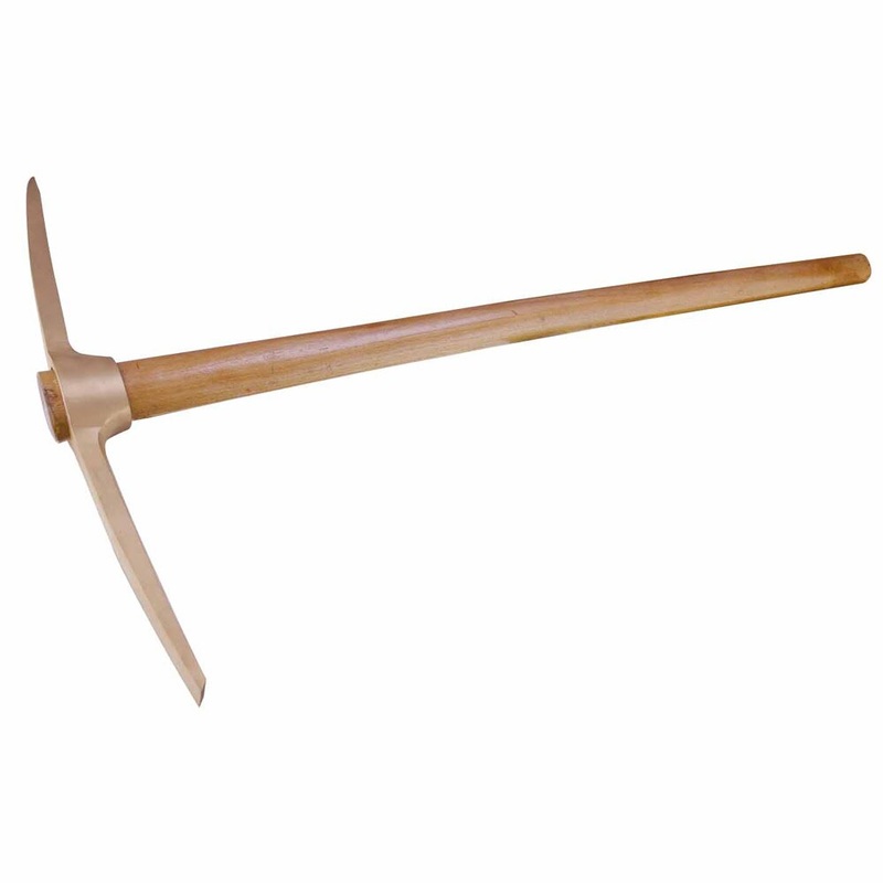 Carltsoe Safety CS Unitec Ex1008-640B Copper Beryllium Non-Sparking, Non-Magnetic, Corrosion Resistant 25-9/16 Railroad/Clay Pick