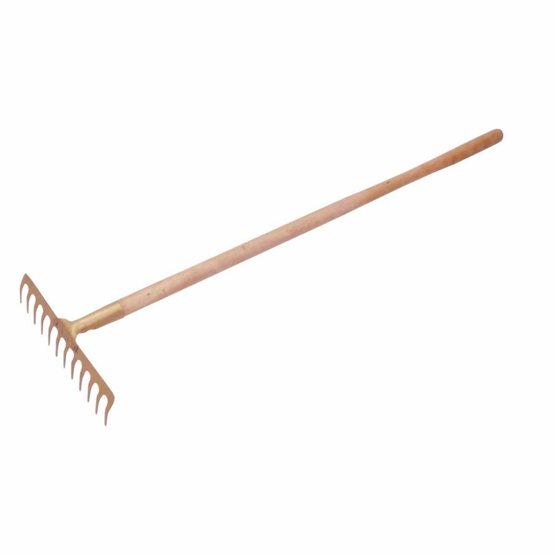 Carltsoe Safety CS Unitec Ex1009-300B Copper Beryllium Non-Sparking, Non-Magnetic, Corrosion Resistant Rake