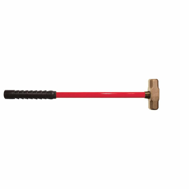 Carltsoe Safety CS Unitec Ex104U-0500B Copper Beryllium Non-Sparking, Non-Magnetic, Corrosion Resistant Sledge Hammer 5 Lbs (2.27 Kg)