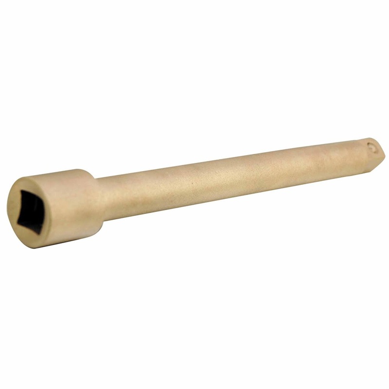 Carltsoe Safety CS Unitec Ex1504C-100B Copper Beryllium Non-Sparking, Non-Magnetic, Corrosion Resistant Extension Bar 4 (100 mm) x 3/4 Drive