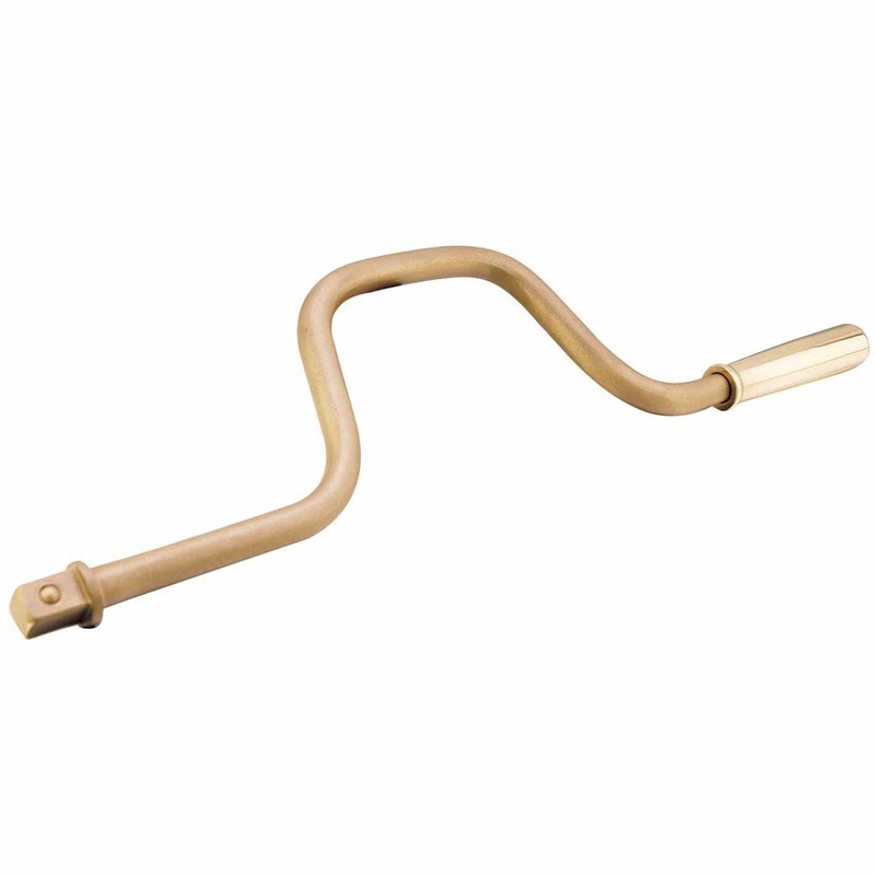 Carltsoe Safety CS Unitec Ex1505D-B Copper Beryllium Non-Sparking, Non-Magnetic, Corrosion Resistant Speed Handle 1 Drive