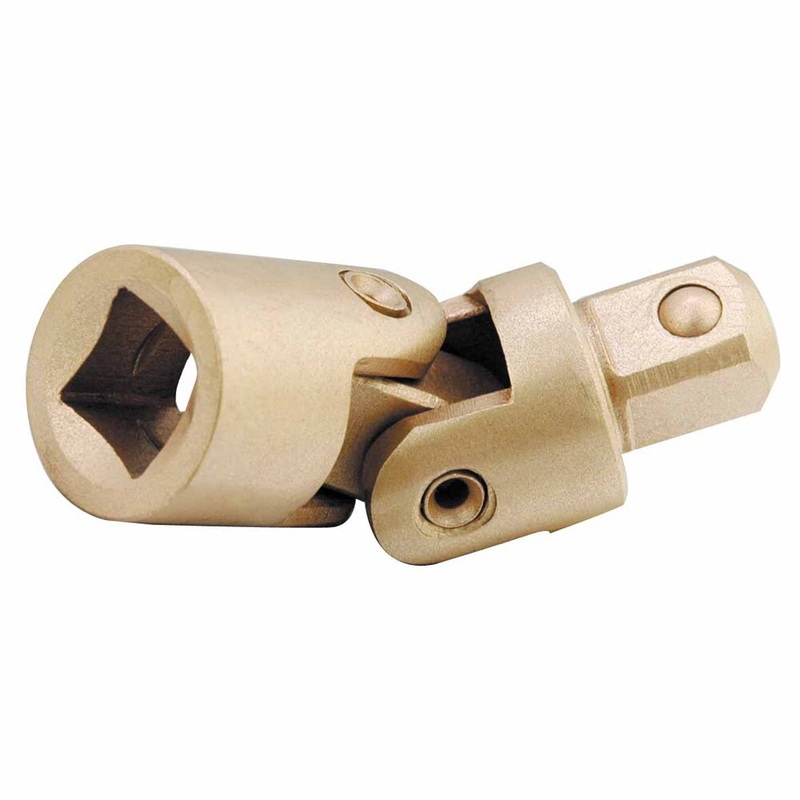 Carltsoe Safety CS Unitec Ex1507D-B Copper Beryllium Non-Sparking, Non-Magnetic, Corrosion Resistant Universal Joint 1 Drive