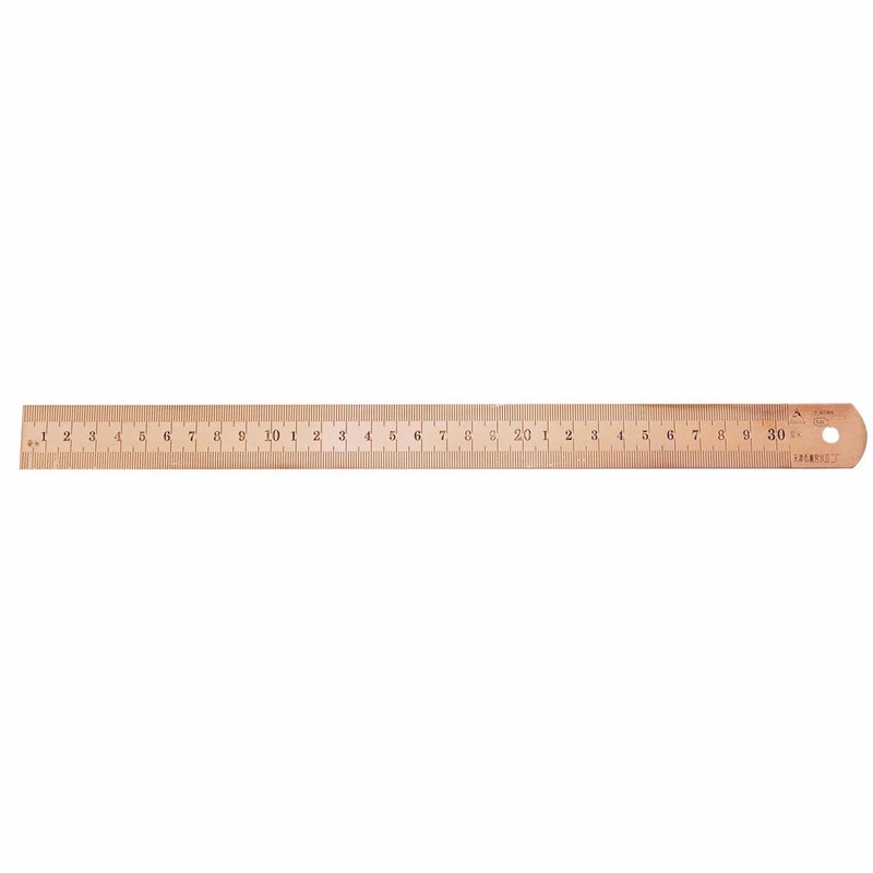 Carltsoe Safety CS Unitec Ex1601-300B Copper Beryllium Non-Sparking, Non-Magnetic, Corrosion Resistant 12 Ruler