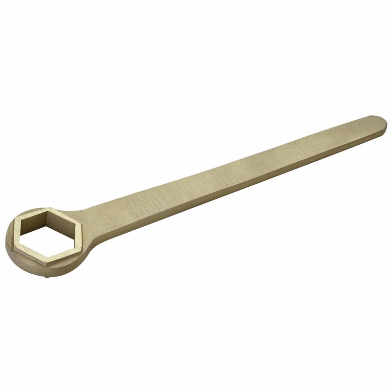 Carltsoe Safety CS Unitec Ex204-010UB Copper Beryllium Non-Sparking, Non-Magnetic, Corrosion Resistant 6 Point Box End Wrench 3/4