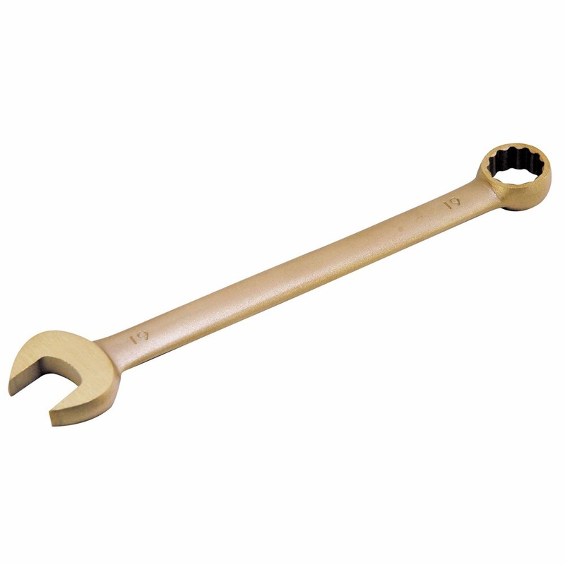 Carltsoe Safety CS Unitec Ex206-005UB Copper Beryllium Non-Sparking, Non-Magnetic, Corrosion Resistant Combination Wrench 1/4