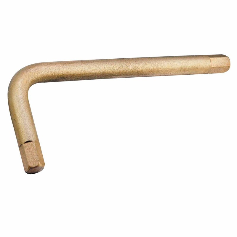 Carltsoe Safety CS Unitec Ex209-010UB Copper Beryllium Non-Sparking, Non-Magnetic, Corrosion Resistant Allen Key Wrench 5/64