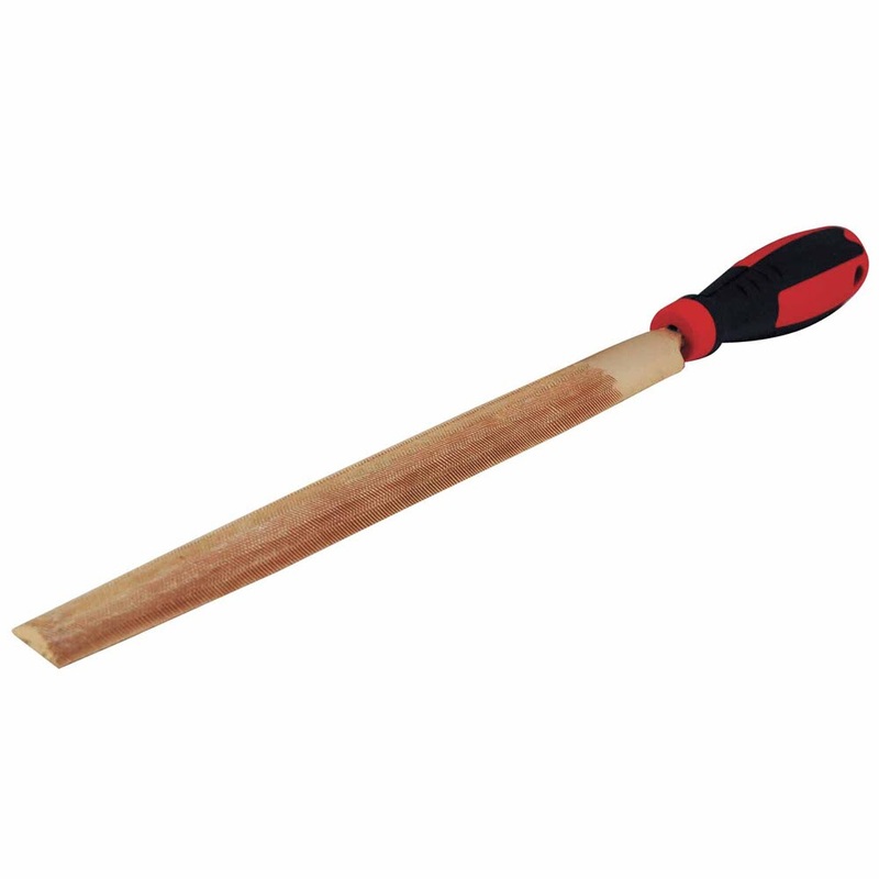 Carltsoe Safety CS Unitec Ex411-200B Copper Beryllium Non-Sparking, Non-Magnetic, Corrosion Resistant 8 Half-Round Bastard File