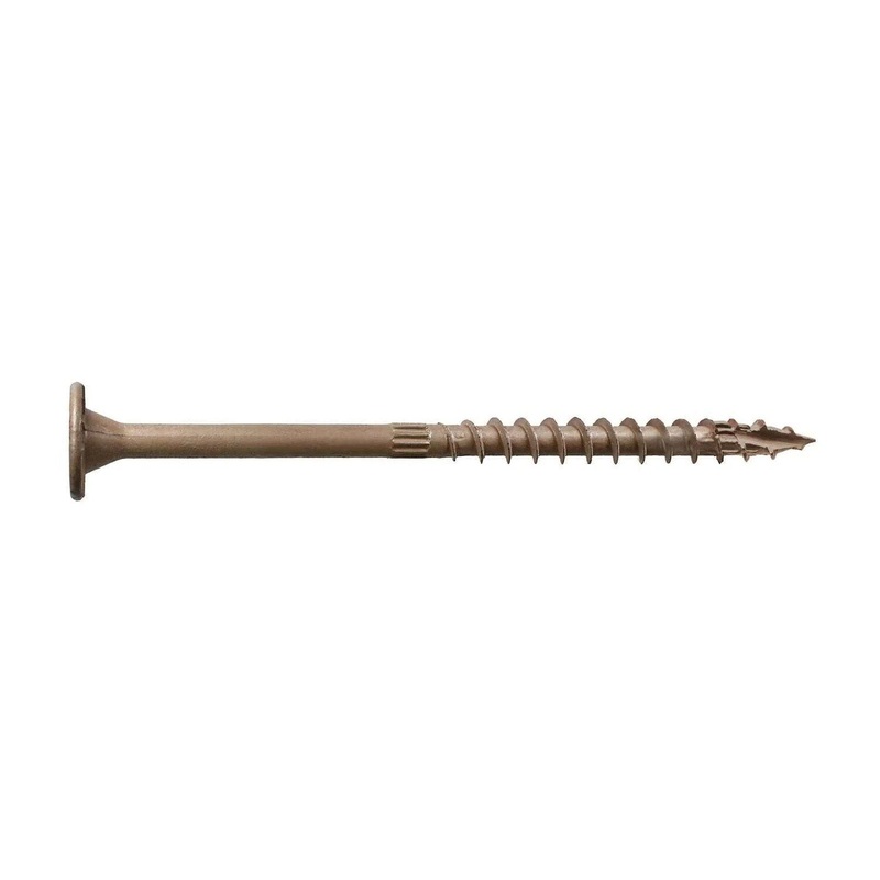 Simpson Strong-Tie SDWS22500DB-R12 (0.220 x 5) Strong-Drive SDWS Timber Screw Exterior Grade T40 Tan (12 Pack)