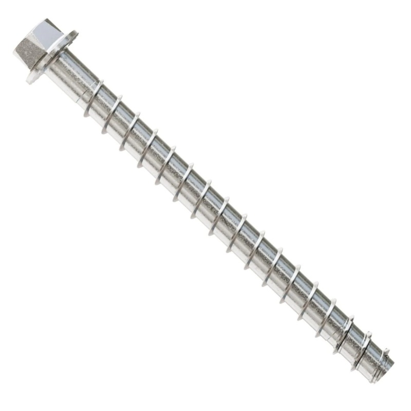 Simpson Strong-Tie THD37500H6SS (3/8 x 5) Type 316 Stainless Steel Heavy-Duty Screw Anchor (50 Pack)