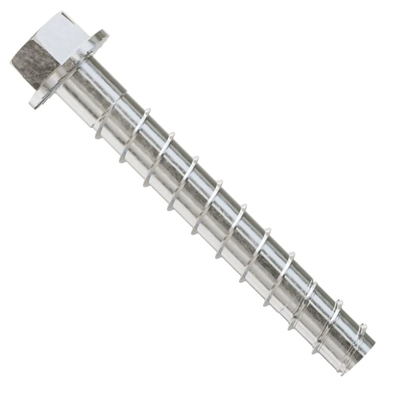 Simpson Strong-Tie THD50400H4SS (1/2 x 4) Type 304 Stainless Steel Heavy-Duty Screw Anchor (20 Pack)