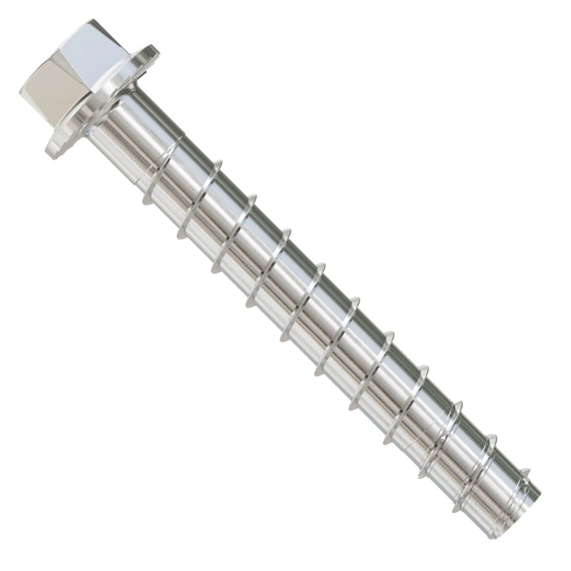 Simpson Strong-Tie THD50400H6SS (1/2 x 4) Type 316 Stainless-Steel Heavy-Duty Screw Anchor (20 Pack)