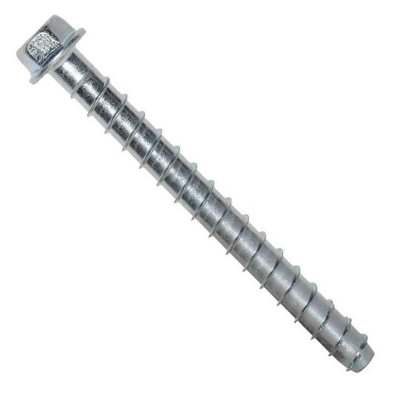 Simpson Strong-Tie THD50500HC20 (1/2 x 5) Heavy-Duty Screw Anchor Zinc Plated (20 Pack)