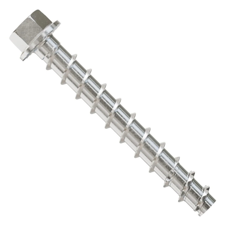 Simpson Strong-Tie THDC25238H6SS (1/4 x 2-3/8) Type 316 Stainless-Steel Heavy-Duty Screw Anchor (50 Pack)