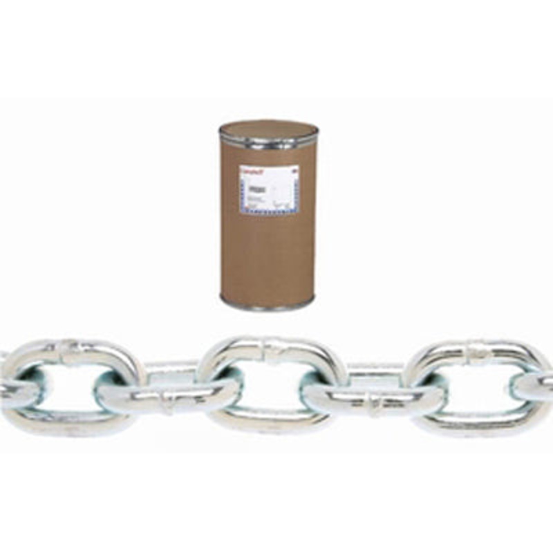 Campbell Chain 0120322 3/16 Grade 30 Proof Coil Chain, Zinc Plated