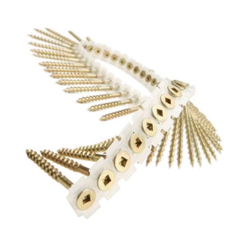 Senco 08F200Y Duraspin #8 x 1-3/4 Flooring to Wood Collated Screw (1, 000 per Box)