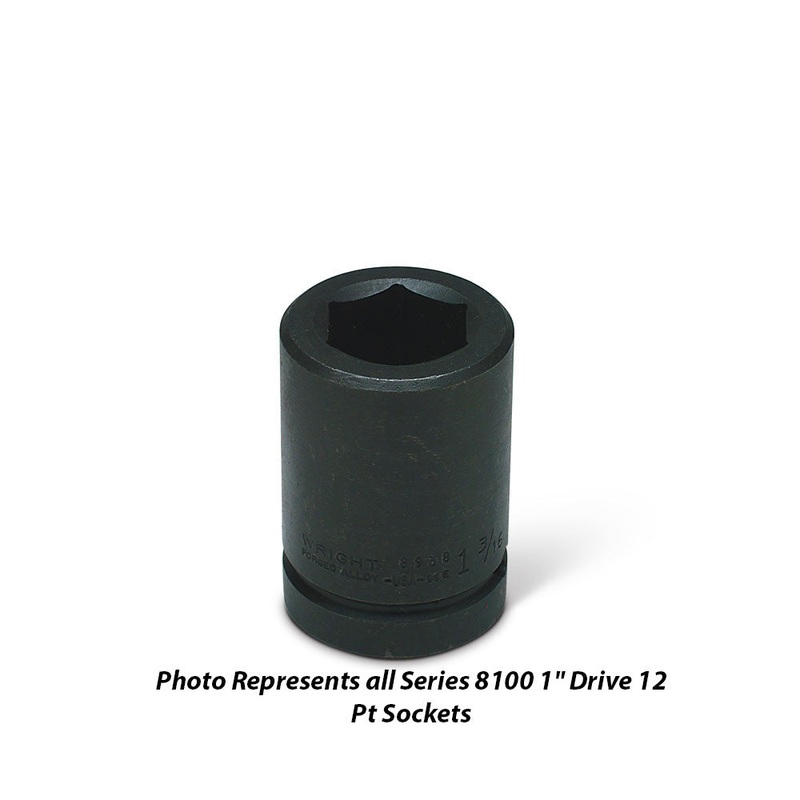 Wright Tool 8939 1 Drive 6 Point Deep Impact Socket 1-1/4