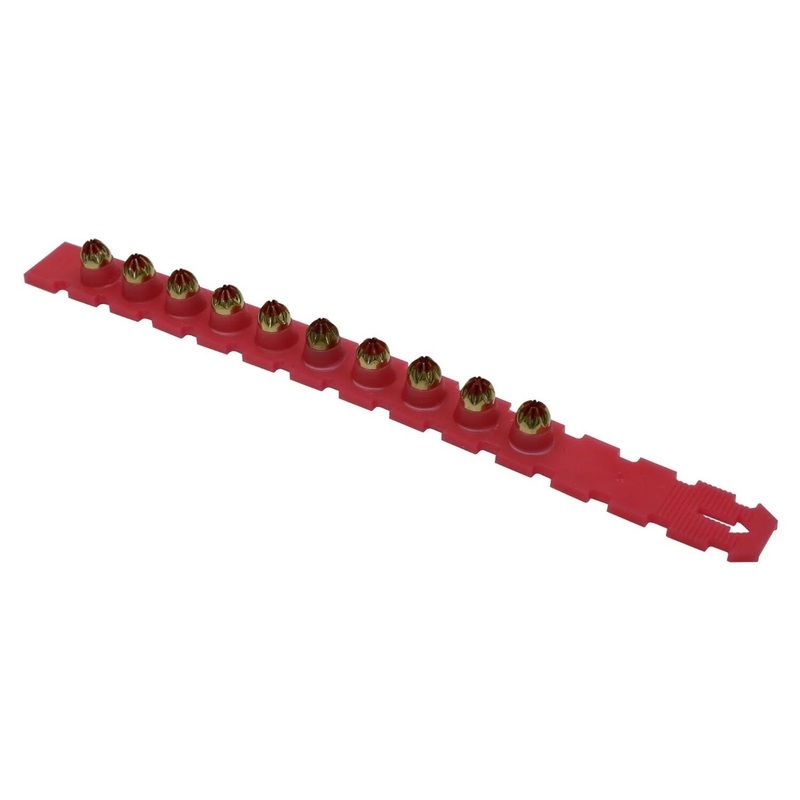 Simpson Strong-Tie P27SL6 (0.27 Caliber) Plastic 10-Shot Strip Load Purple (100 Pack)