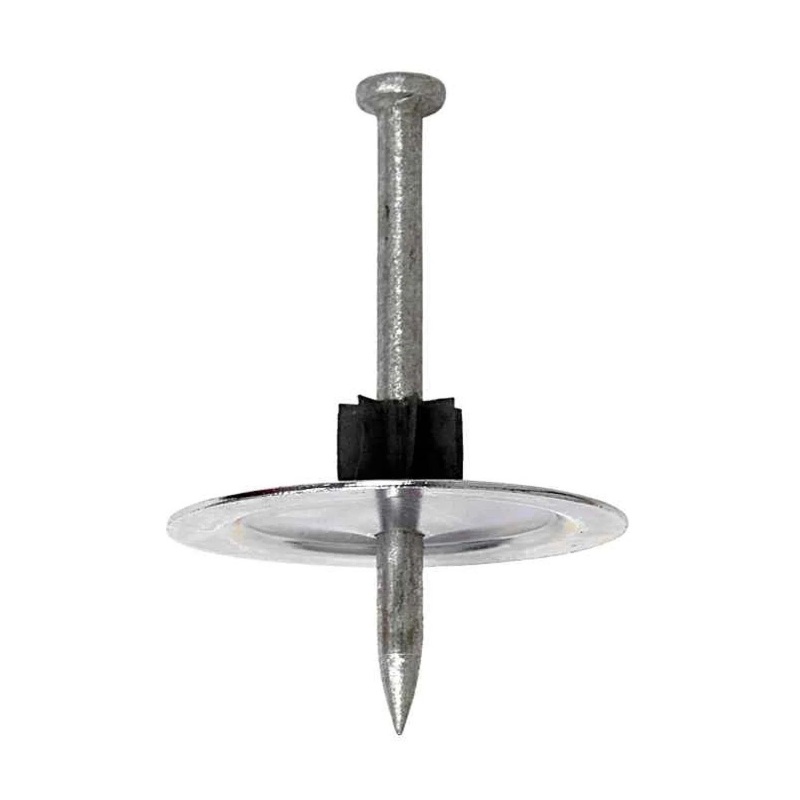 Simpson Strong-Tie PINW-250 (2-1/2) Powder-Actuated Metal-Washered Pin for Insulation Board (50 Pack)