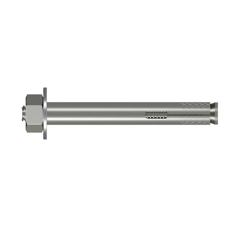 Simpson Strong-Tie SL37300HSS (3/8 x 3) Sleeve-All Hex-Head Stainless-Steel Sleeve Anchor (50 Pack)