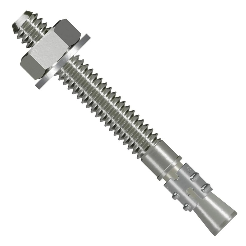 Simpson Strong-Tie STB2-252146SS (1/4 x 2-1/4) Strong-Bolt 2 Type 316 Stainless-Steel Wedge Anchor (100 Pack)