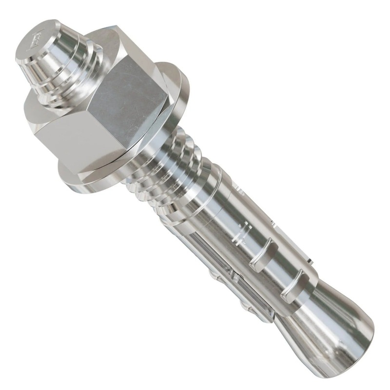 Simpson Strong-Tie STB2-372144SSR50 (3/8 x 2-1/4) Strong-Bolt 2 Type 304 Stainless-Steel Wedge Anchor (50 Pack)