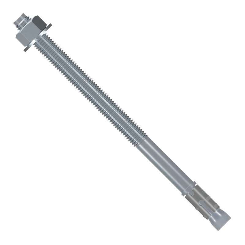 Simpson Strong-Tie STB2-621200R10 (5/8 x 12) Strong-Bolt 2 Wedge Anchor Zinc-Plated Carbon Steel (10 Pack)