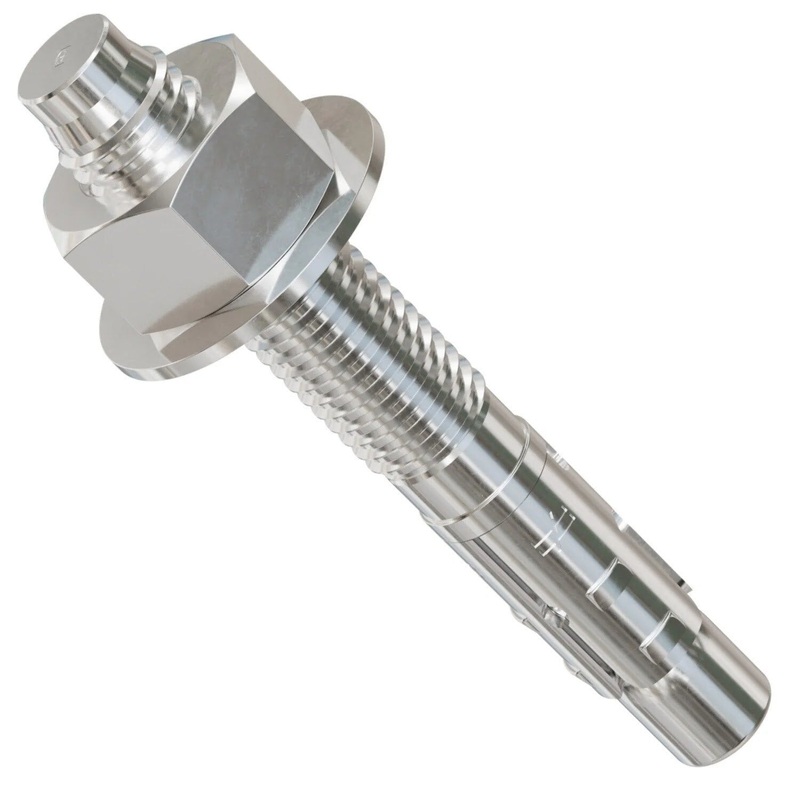 Simpson Strong-Tie STB2-624124SS (5/8 x 4-1/2) Strong-Bolt 2 Wedge Anchor Type 304 Stainless-Steel (20 Pack)
