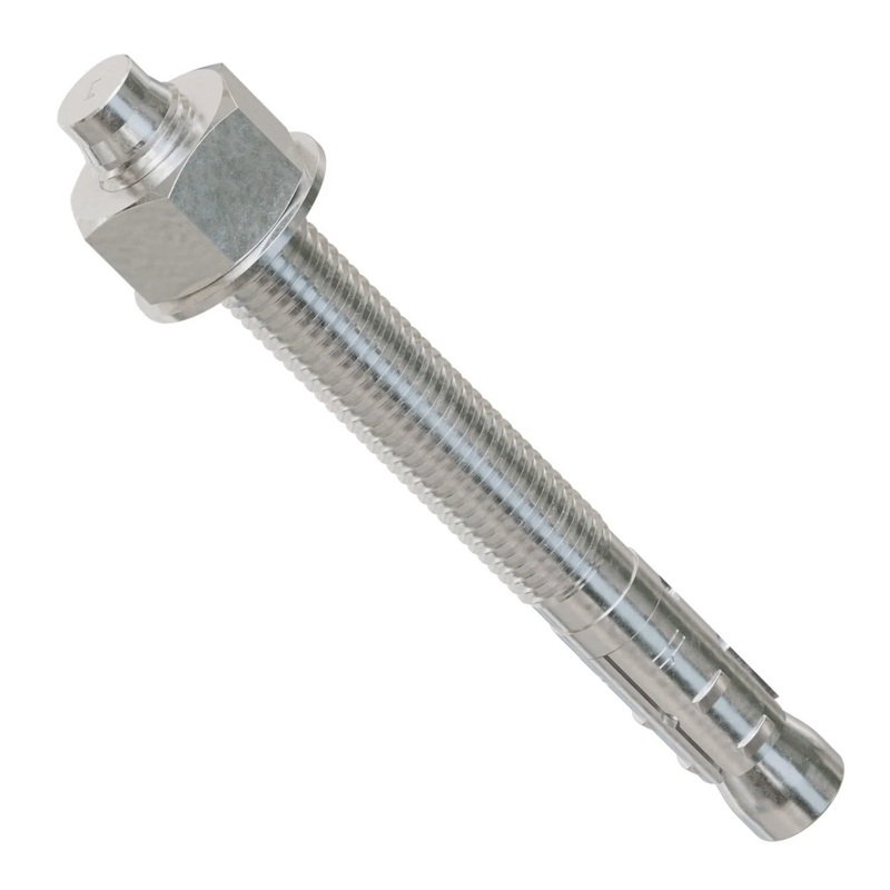 Simpson Strong-Tie STB2-757006SS (3/4 x 7) Strong-Bolt 2 Wedge Anchor Type 316 Stainless-Steel (10 Pack)