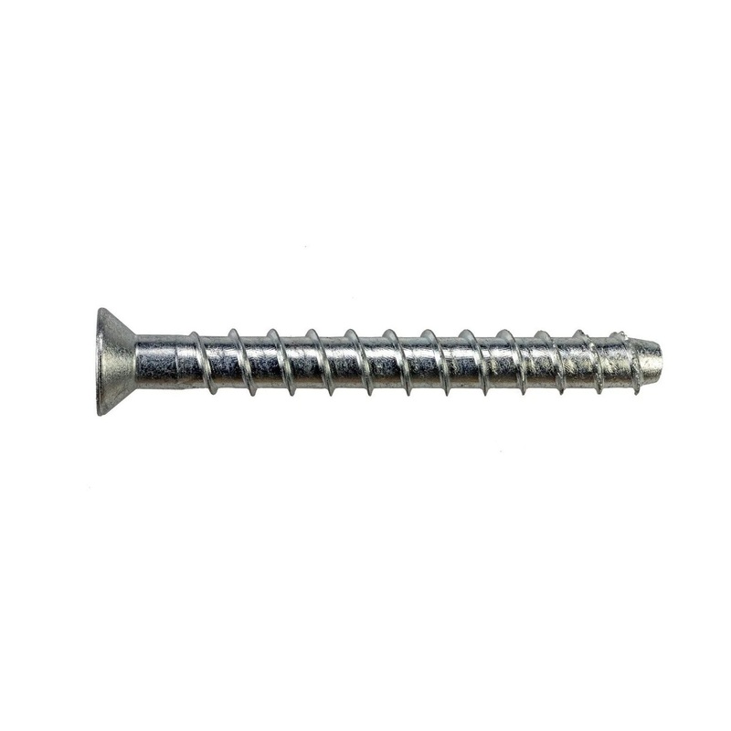 Simpson Strong-Tie THDB25412CS (1/4 x 4-1/2) Zinc-Plated Countersunk Head Heavy-Duty Screw Anchor (50 Pack)