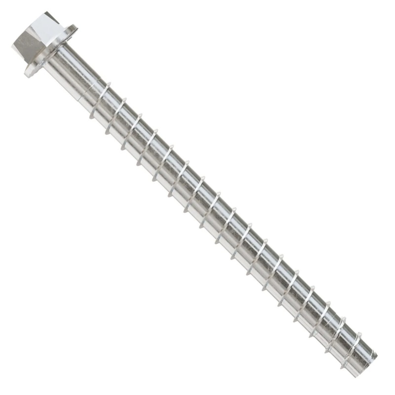 Simpson Strong-Tie THDB62800H6SS (5/8 x 8) Titen HD Screw Anchor Type 316 Stainless Steel Heavy-Duty (10 Pack)