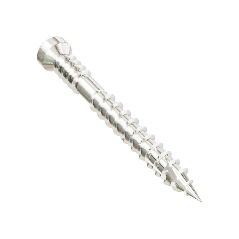 Simpson Strong-Tie FT07112T500 (#7 x 1-1/2 T10) Finish Trim Screw Trim-Head Type 316 (500 Pack)