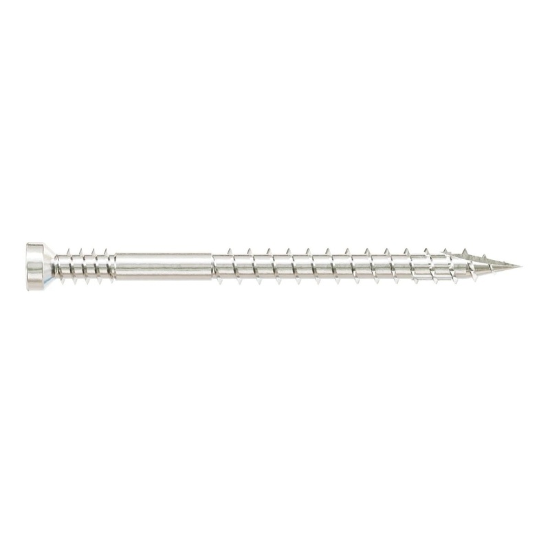 Simpson Strong-Tie FT07200T100 (#7 x 2 T10) Finish Trim Screw Trim-Head Type 316 (100 Pack)