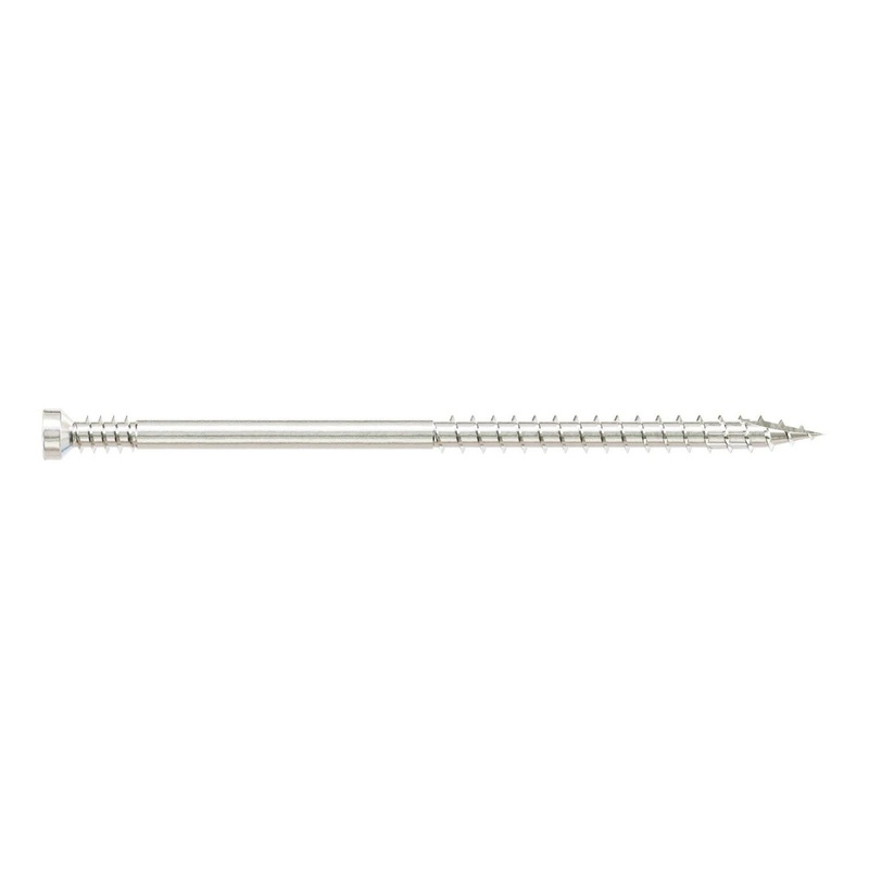 Simpson Strong-Tie FT07300T300 (#7 x 3 T10) Finish Trim Screw Trim-Head Type 316 Stainless Steel (300 Pack)