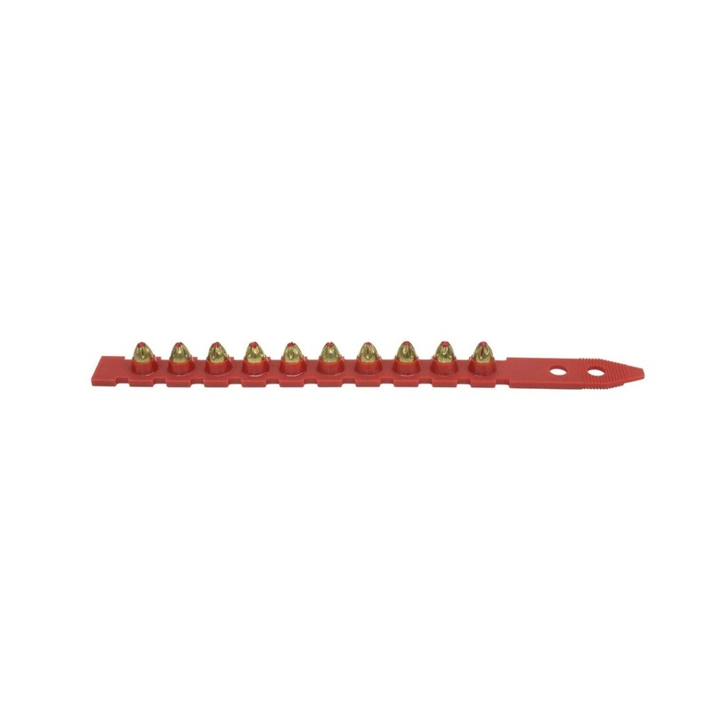 Simpson Strong-Tie P27SL2A (0.27 Caliber) Plastic 10-Shot Strip Load Brown (100 Pack)