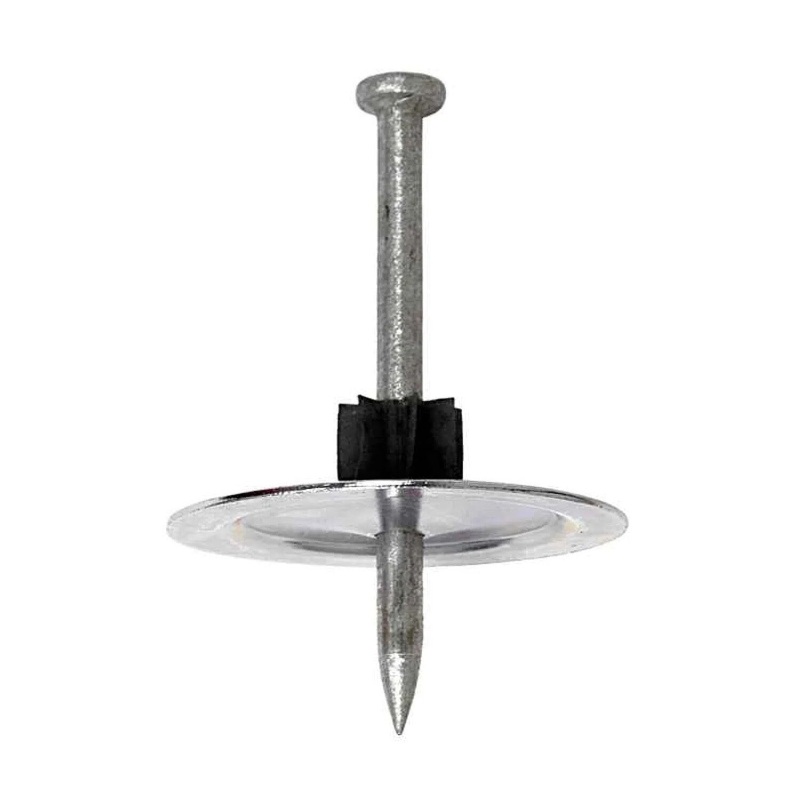 Simpson Strong-Tie PINW-150 (1-1/2) Powder-Actuated Metal-Washered Pin for Insulation Board (50 Pack)