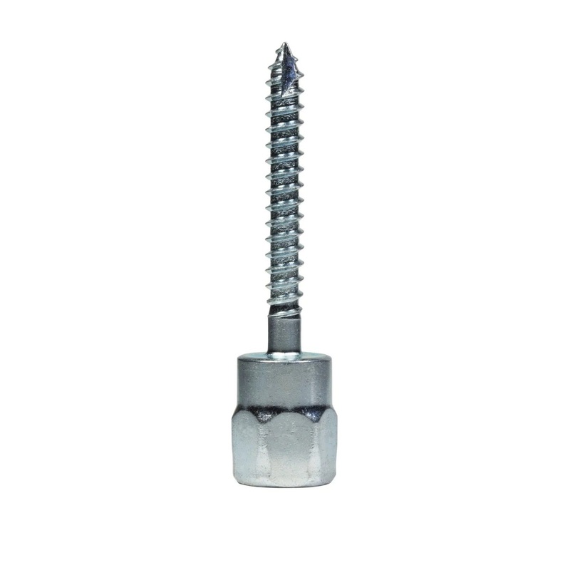 Simpson Strong-Tie RWV37100 (1/4 x 1, 3/8) Wood Rod Hanger Vertical Threaded Anchor for Rod (25 Pack)