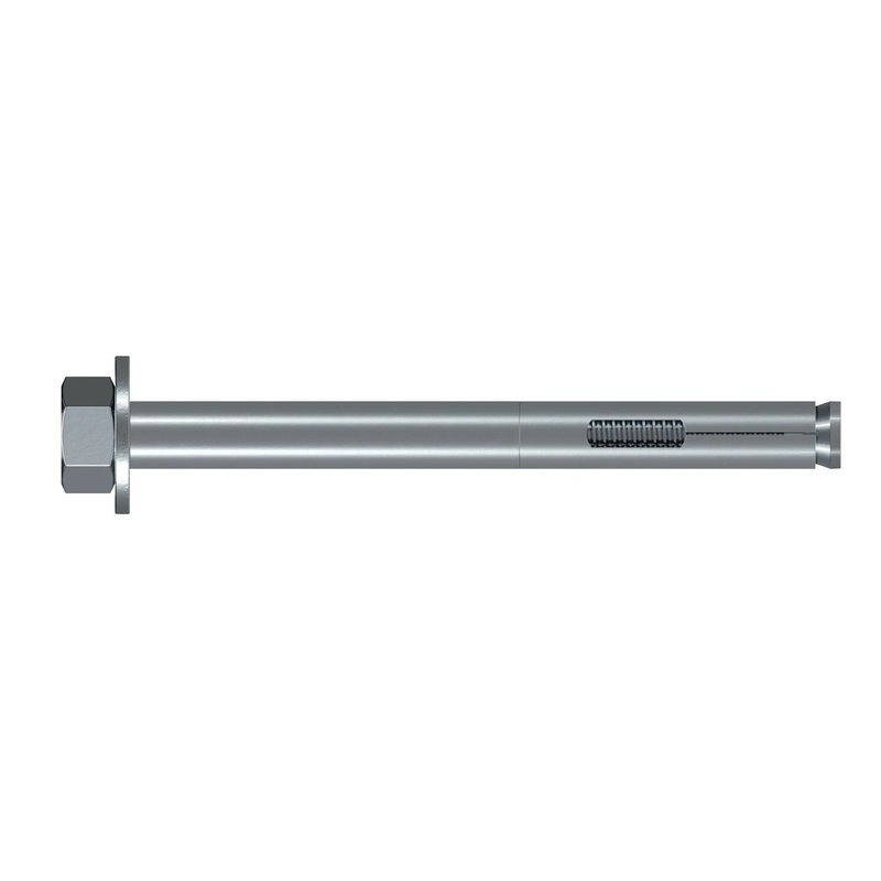 Simpson Strong-Tie SL37400H (3/8 x 4) Sleeve-All Hex-Head Sleeve Anchor Zinc-Plated Carbon Steel (50 Pack)