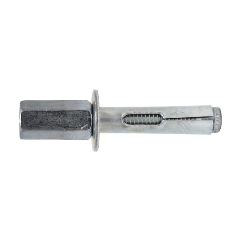 Simpson Strong-Tie SL50214C (1/2 x 2-1/4) Sleeve-All Rod-Coupler Head Sleeve Anchor Zinc Plated (25 Pack)