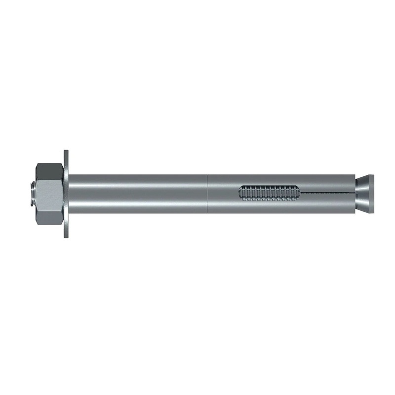 Simpson Strong-Tie SL50400HSS (1/2 x 4) Sleeve-All Hex-Head Stainless-Steel Sleeve Anchor (25 Pack)